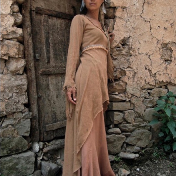 Handmade bohemian dress - Picture 4 of 7